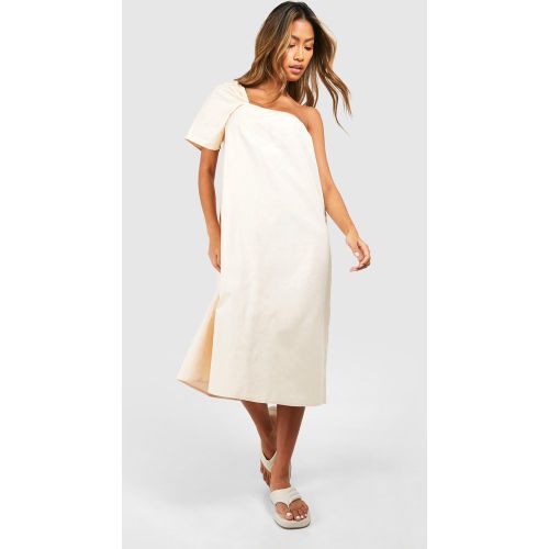 Robe Mi-Longue Asymétrique - 36 - boohoo - Modalova