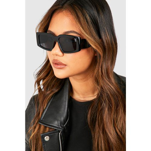 Lunettes De Soleil Carrées Teintées - boohoo - Modalova