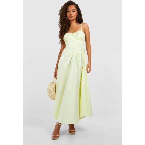 Robe Mi-Longue À Bretelles - 36 - boohoo - Modalova