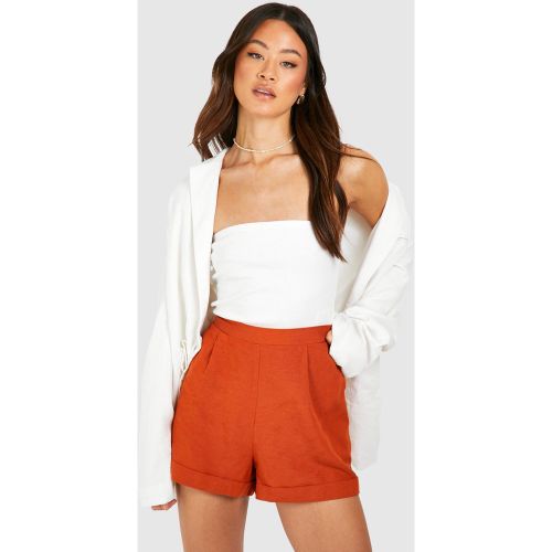 Tall" - Short De Costume Plissé - 36 - boohoo - Modalova