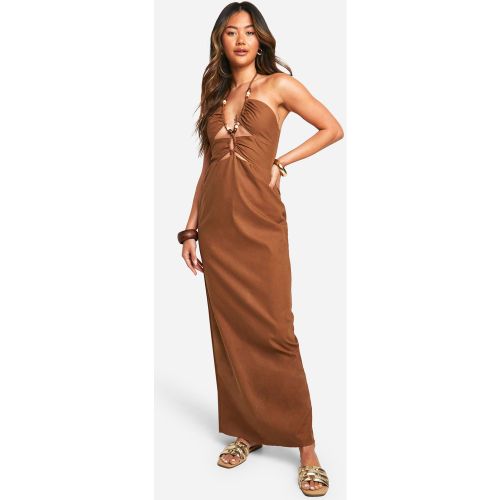 Robe Longue À Perles - 36 - boohoo - Modalova