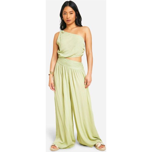 Petite" - Combinaison Large À Épaule Dénudée - 34 - boohoo - Modalova