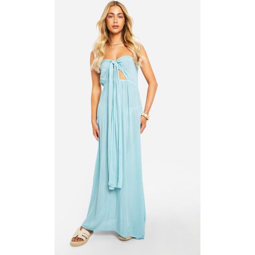 Robe Longue Torsadée - 36 - boohoo - Modalova