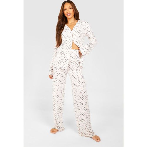 Tall" - Ensemble De Pyjama Avec Chemise Et Pantalon - 34 - boohoo - Modalova