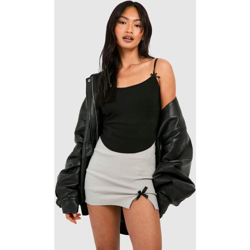 Jupe-Short À Mini Nœud - 36 - boohoo - Modalova