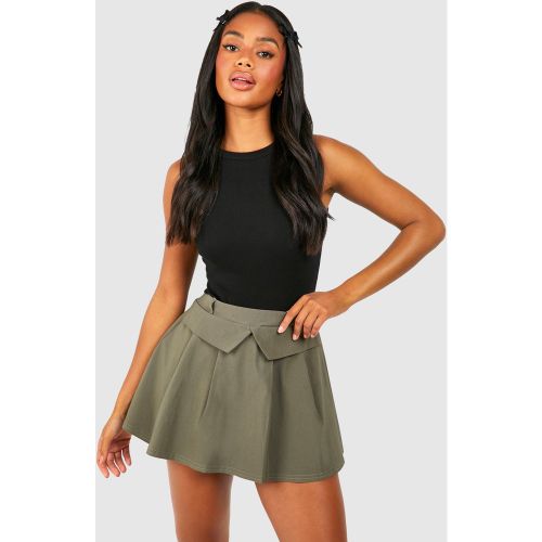 Mini-Jupe À Taille Contrastante - 38 - boohoo - Modalova