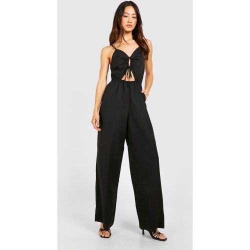 Tall" - Combinaison Large Froncée - 38 - boohoo - Modalova