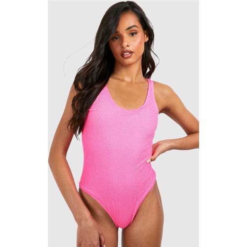 Tall" - Maillot De Bain Plissé - 36 - boohoo - Modalova