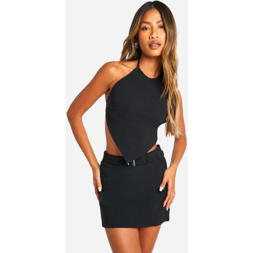 Ensemble Avec Top À Dos Nu Et Mini-Jupe À Ceinture - 34 - boohoo - Modalova