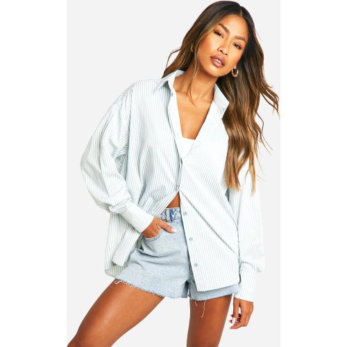 Chemise Rayée Oversize - 34 - boohoo - Modalova