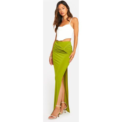 Tall" - Jupe Longue Moulante Froncée - 36 - boohoo - Modalova