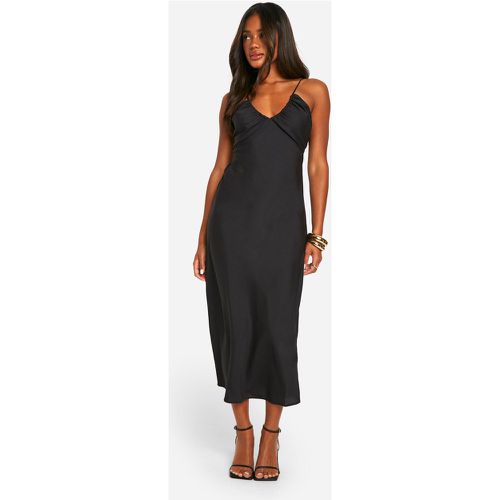 Robe Mi-Longue À Bretelles - 42 - boohoo - Modalova