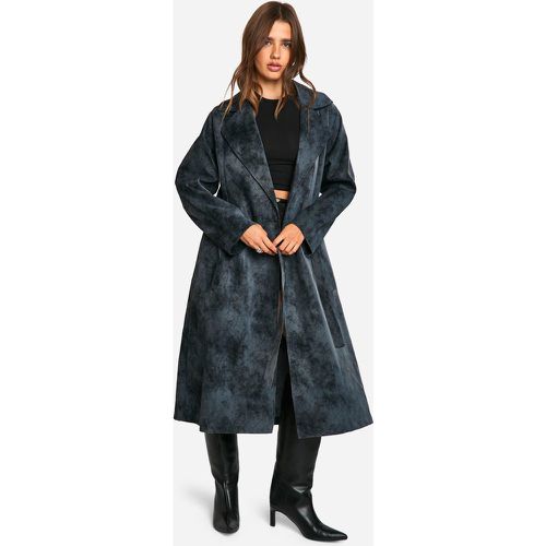 Trench Effet Vintage - 36 - boohoo - Modalova