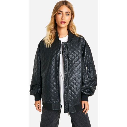 Bomber Oversize Matelassé - 38 - boohoo - Modalova