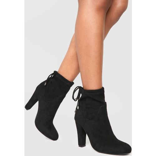 Bottines À Talon Carré - Pointure Large - 40 - boohoo - Modalova