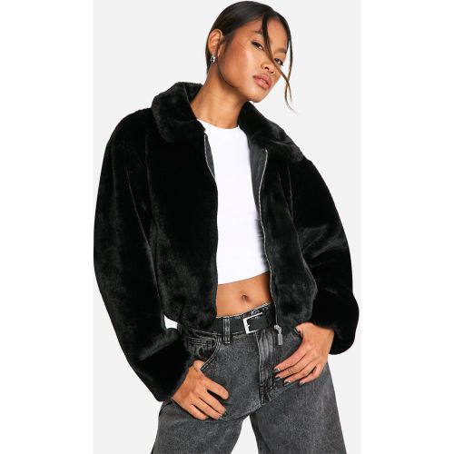 Veste Courte En Synthétique - 38 - boohoo - Modalova