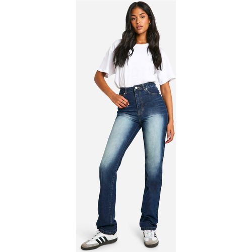 Tall" - Jean Droit Taille Haute - 36 - boohoo - Modalova