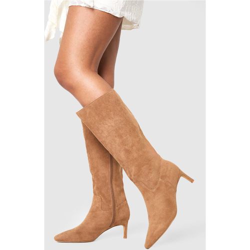 Bottes Hautes Basses À Talon - Pointure Large - 39 - boohoo - Modalova