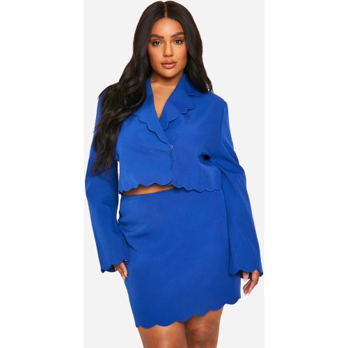 Grande Taille - Mini-Jupe À Volants - 44 - boohoo - Modalova