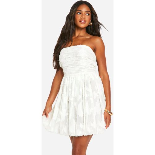 Robe Courte Froncée - 36 - boohoo - Modalova