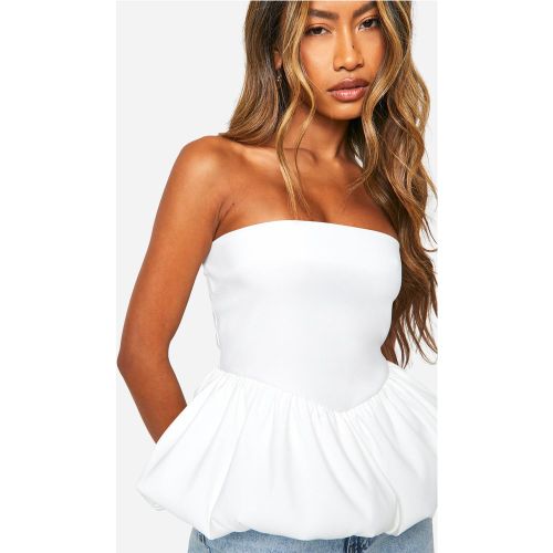 Top Péplum Texturé - 36 - boohoo - Modalova