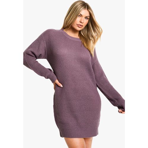 Robe Pull Basique À Col Ras-Du-Cou - S - boohoo - Modalova