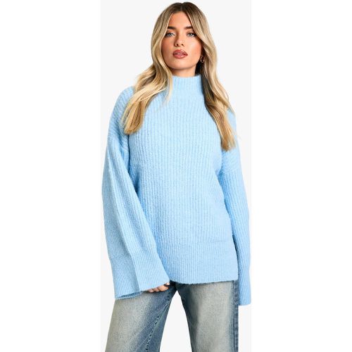 Pull Oversize À Col Montant - L - boohoo - Modalova