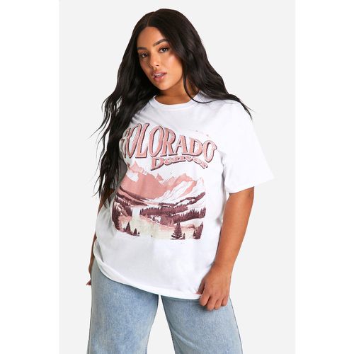 Plus" Colorado Oversized T Shirt - boohoo - Modalova