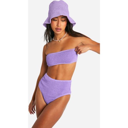 Bas De Maillot Taille Haute Premium - 38 - boohoo - Modalova
