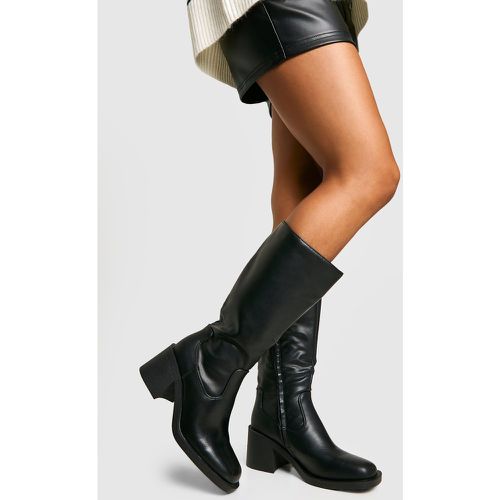 Bottes Hautes À Talon - 40 - boohoo - Modalova