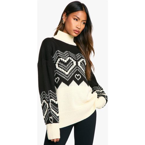 Pull De Noël À Col Roulé - S - boohoo - Modalova