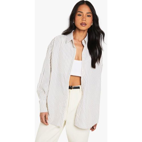 Chemise Oversize À Rayures - 34 - boohoo - Modalova