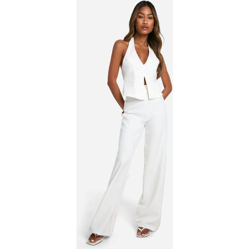 Pantalon Flare Habillé - 38 - boohoo - Modalova