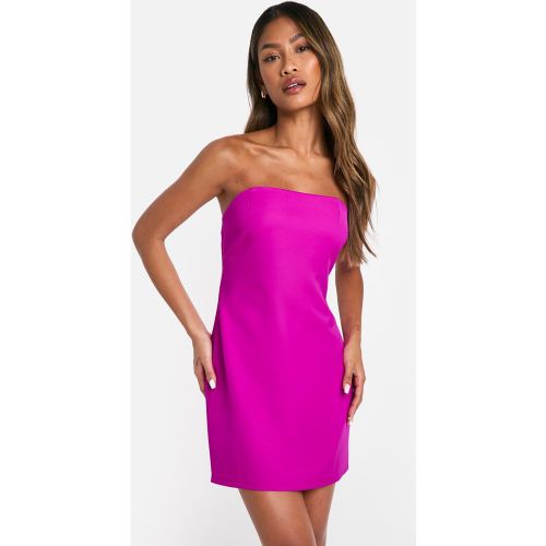 Robe Bustier Moulante Courte - 34 - boohoo - Modalova