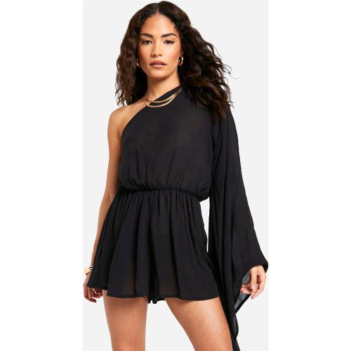 Petite" - Combishort Ample À Manches Évasées - 34 - boohoo - Modalova