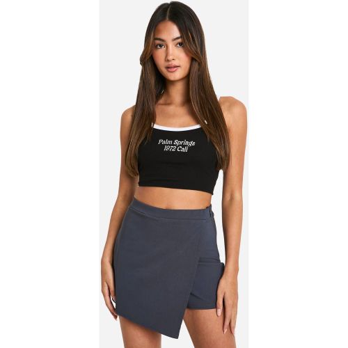 Jupe-Short Asymétrique - 34 - boohoo - Modalova