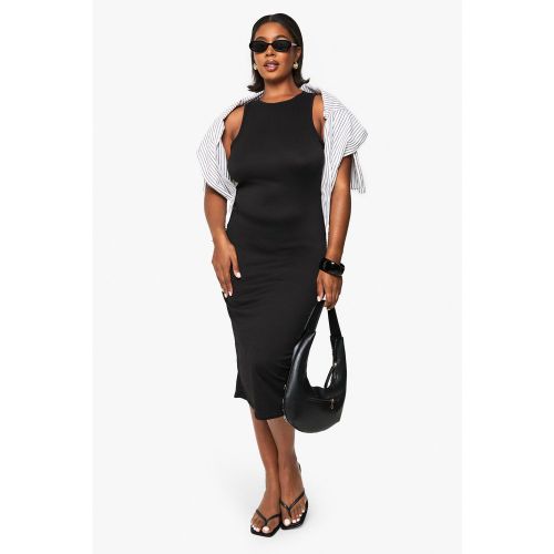 Grande Taille - Robe Mi-Longue À Dos Nageur - 44 - boohoo - Modalova