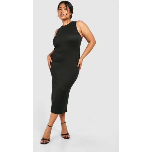 Grande Taille - Robe Mi-Longue À Dos Nageur - 46 - boohoo - Modalova