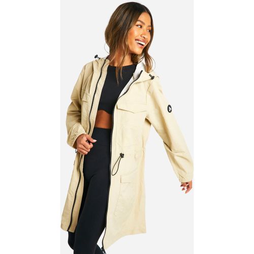 Imperméable Long Cintré - 38 - boohoo - Modalova