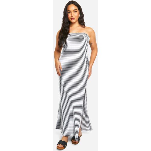 Grande Taille - Robe Longue À Rayures - 46 - boohoo - Modalova