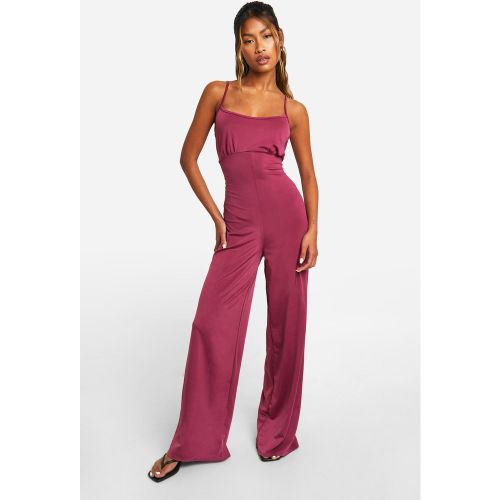 Combinaison Premium Soyeuse À Bretelles - 36 - boohoo - Modalova