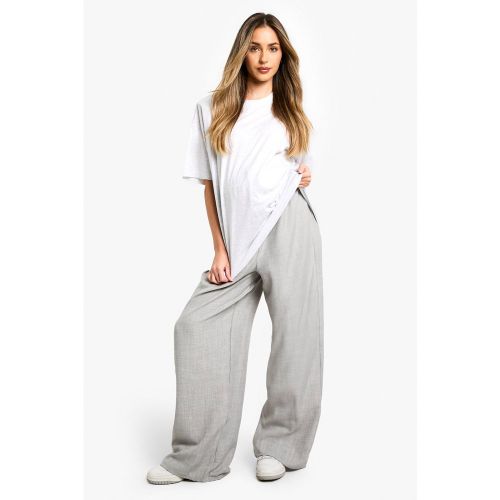 Maternité - Pantalon De Grossesse Large Noué - 36 - boohoo - Modalova