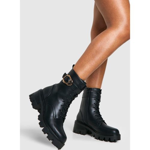 Bottines Randonnée À Attache Boucle - 38 - boohoo - Modalova