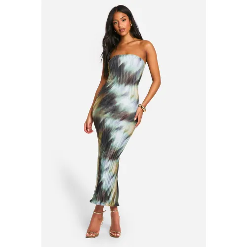 Tall" - Robe Bustier Longue Fleurie - 36 - boohoo - Modalova