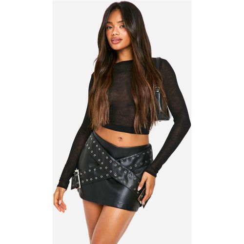 Mini-Jupe À Ceinture - 38 - boohoo - Modalova