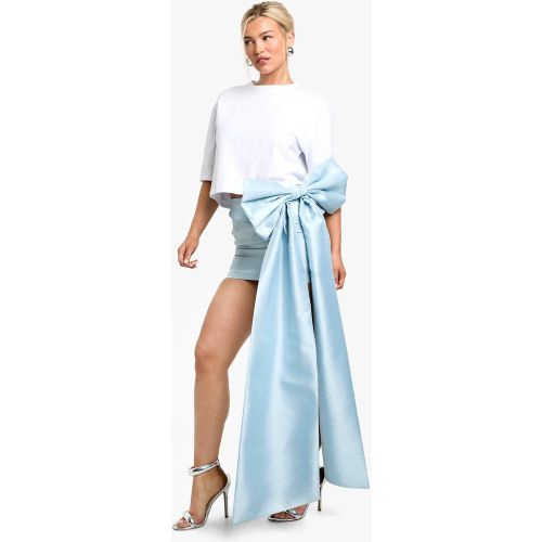 Mini-Jupe Premium Satinée - 34 - boohoo - Modalova