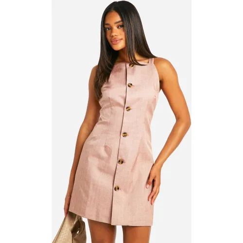 Robe Habillée Boutonnée - 36 - boohoo - Modalova