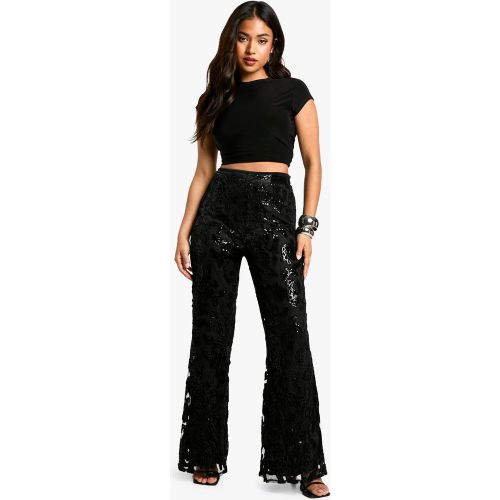 Petite" - Pantalon Flare - 36 - boohoo - Modalova