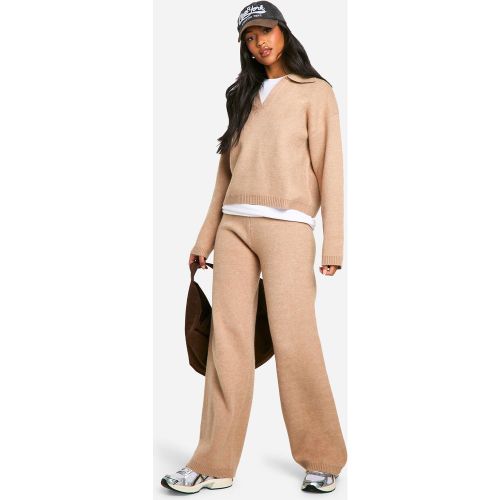 Tall" - Ensemble Avec Pull À Col V Et Pantalon - S - boohoo - Modalova