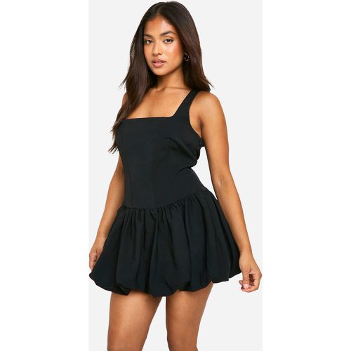 Petite" - Robe Courte À Lacets Montants - 42 - boohoo - Modalova